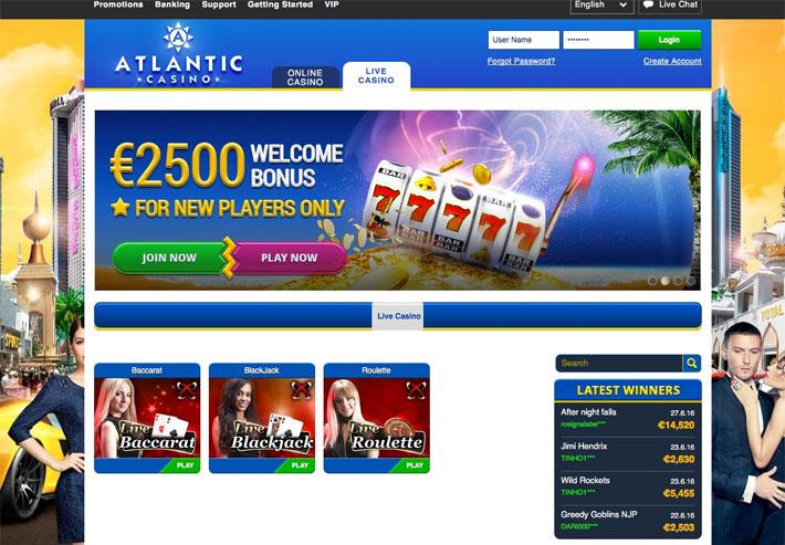 atlantic live casino